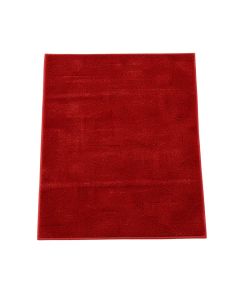 Leonora Textured Power Loom Red Rug (synthetic illustration; no displayed measurements)