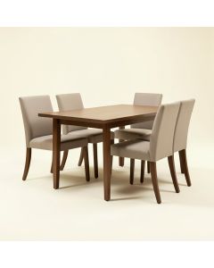 Amy 5 Piece Dining Set (synthetic illustration; no displayed measurements)