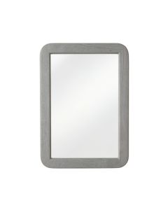 Heath Bridge Framed Wall Mirror - Gray