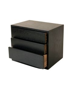 Reed Crossing Small-Parts Storage Drawer Cabinet - Black