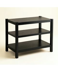 Pine Arc Empty Countertop Canister Rack - Black (synthetic illustration; no displayed measurements)