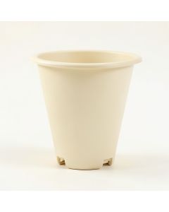 Spruce Dale Empty Railing Planter With Integral Brackets - Ivory (synthetic illustration; no displayed measurements)