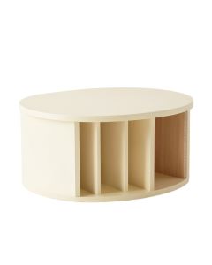 Maple Bridge Shoe Storage Bench - Cream (synthetic illustration; no displayed measurements)