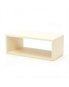 Flint Dale Desktop Monitor Riser - Cream (synthetic illustration; no displayed measurements)