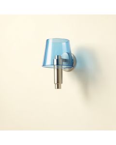 Aspen Branch Wall Sconce Mounted On A Plain Wall - Blue (synthetic illustration; no displayed measurements)