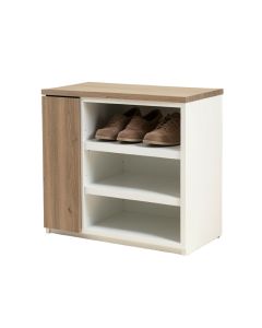 Three Row 15 Pair Shoe Storage Cabinet