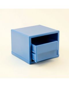 Shore Crossing Small-Parts Storage Drawer Cabinet - Blue (synthetic illustration; no displayed measurements)