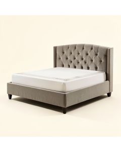 Abbot Diamond Queen Upholstered Standard Bed (synthetic illustration; no displayed measurements)