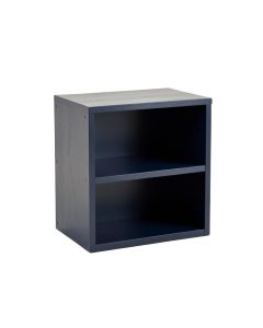 Alder Bend Low Toy Storage Unit - Navy
