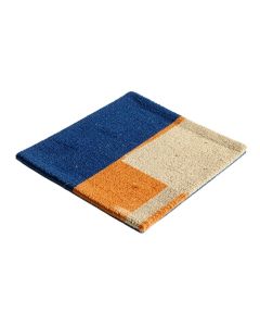 Feldt Proud Peacocks Coir 28 In . X 16 In . Non-Slip Outdoor Door Mat (synthetic illustration; no displayed measurements)
