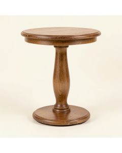 Adeline Pedestal End Table (synthetic illustration; no displayed measurements)
