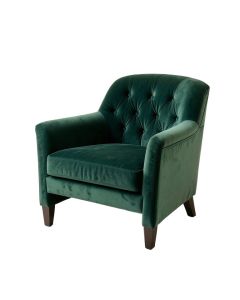 Castiel Tufted Velvet Upholstered Parsons Chair (synthetic illustration; no displayed measurements)