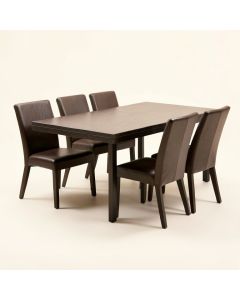 Langara 5 Piece Extendable Dining Set (synthetic illustration; no displayed measurements)