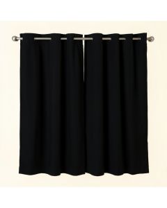 Scarsdale Extra Solid Blackout Thermal Grommet Single Curtain Panel (synthetic illustration; no displayed measurements)