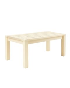 Shore Bend Indoor Bench - Cream (synthetic illustration; no displayed measurements)