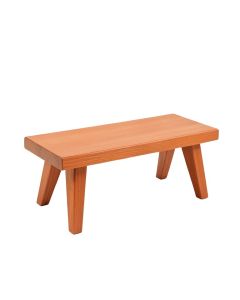 Glen Field Indoor Bench - Terracotta (synthetic illustration; no displayed measurements)
