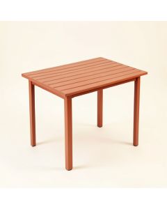 Fern Crest Patio Table - Terracotta (synthetic illustration; no displayed measurements)