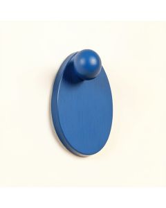 Wren Bend Wall-Mounted Robe Hook - Blue (synthetic illustration; no displayed measurements)
