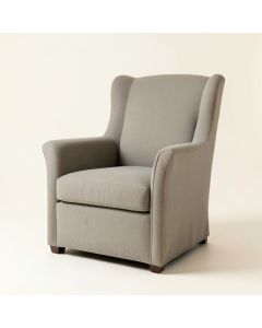 31.5 '' Wide Slipcovered Wingback Chair (synthetic illustration; no displayed measurements)