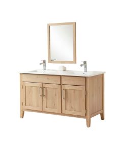 Malbork 48 '' Double Sink Bathroom Vanity Set