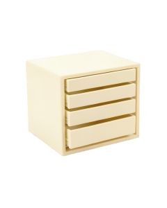 Willow Crossing Small-Parts Storage Drawer Cabinet - Ivory