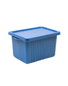 Reed Arc Closed Outdoor Storage Box - Blue (synthetic illustration; no displayed measurements)