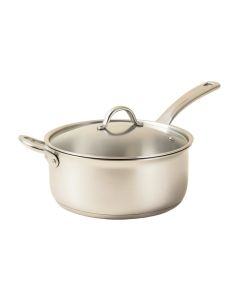 Berghoff International Manhattan Covered 3.2 Qt . Stainless Steel Sauce Pan With Lid