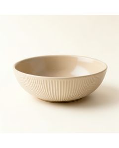 Holly Arc Dining Bowl - Beige (synthetic illustration; no displayed measurements)