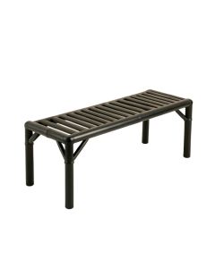 Holly Bridge Indoor Bench - Black (synthetic illustration; no displayed measurements)