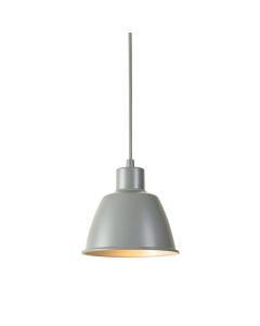 Reed Branch Pendant Light Suspended From One Plain Cable - Gray (synthetic illustration; no displayed measurements)