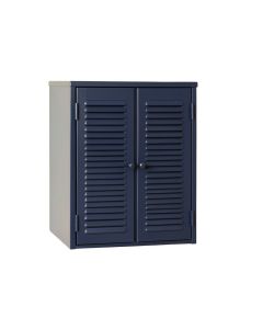 Rowan Bridge Wall-Mounted Laundry Cabinet - Navy (synthetic illustration; no displayed measurements)
