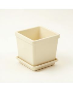 Shore Dale Empty Planter - Ivory (synthetic illustration; no displayed measurements)