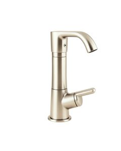 Pull Down Stainless Steel Sprayer Single Handle Kitchen Faucet
