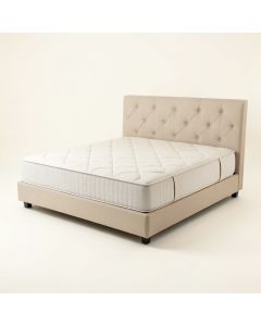 Adithi Twin Tufted Upholstered Platform Bed (synthetic illustration; no displayed measurements)