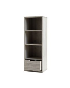Flint Dell Narrow Cubby Tower - Gray (synthetic illustration; no displayed measurements)