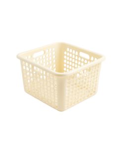 Oak Bluff Empty Storage Basket - Ivory