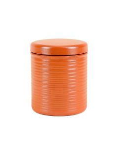 Wren Bluff Storage Canister With Lid - Terracotta