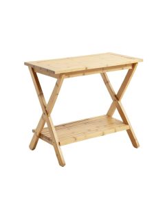 Oak Edge Side Table - Beige (synthetic illustration; no displayed measurements)