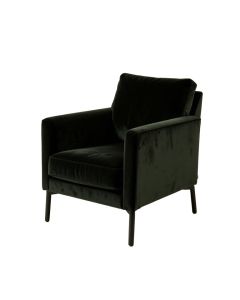 Chloe 31.5 '' Wide Velvet Armchair (synthetic illustration; no displayed measurements)