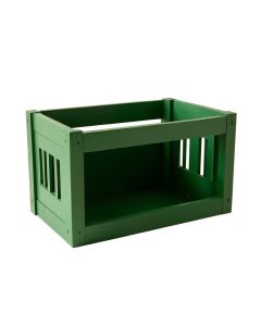 Elm Bluff Empty Furniture-Style Pet Crate - Green