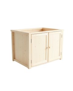 Dawn Brook Empty Furniture-Style Litter Enclosure - Ivory (synthetic illustration; no displayed measurements)