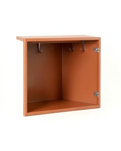 Maple Bluff Empty Mug-Storage Cabinet Insert - Terracotta (synthetic illustration; no displayed measurements)