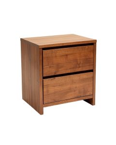 Fiorella Light Wood 2 Drawer Nightstand