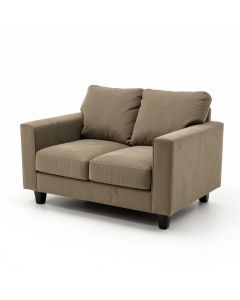 Carolina 50.25 '' Velvet Recessed Arm Loveseat (synthetic illustration; no displayed measurements)