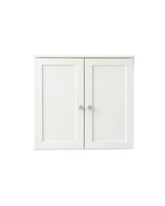 Ash Arc Wall-Mounted Entry Cabinet (synthetic illustration; no displayed measurements)
