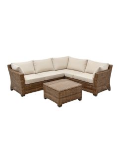 Cassville 12 Piece Rattan Complete Patio Set With Cushions (synthetic illustration; no displayed measurements)