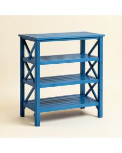 Oak Bridge Empty Seed-Starting Shelving Unit Without Lights - Blue (synthetic illustration; no displayed measurements)