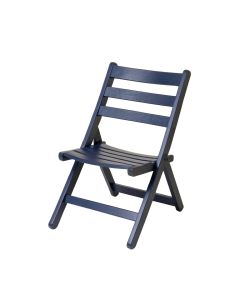 Rowan Crest Folding Outdoor Chair - Navy