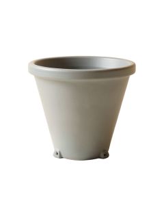 Reed Brook Empty Railing Planter With Integral Brackets - Gray (synthetic illustration; no displayed measurements)