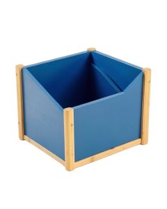 Glen Arc Low Toy Storage Unit - Blue